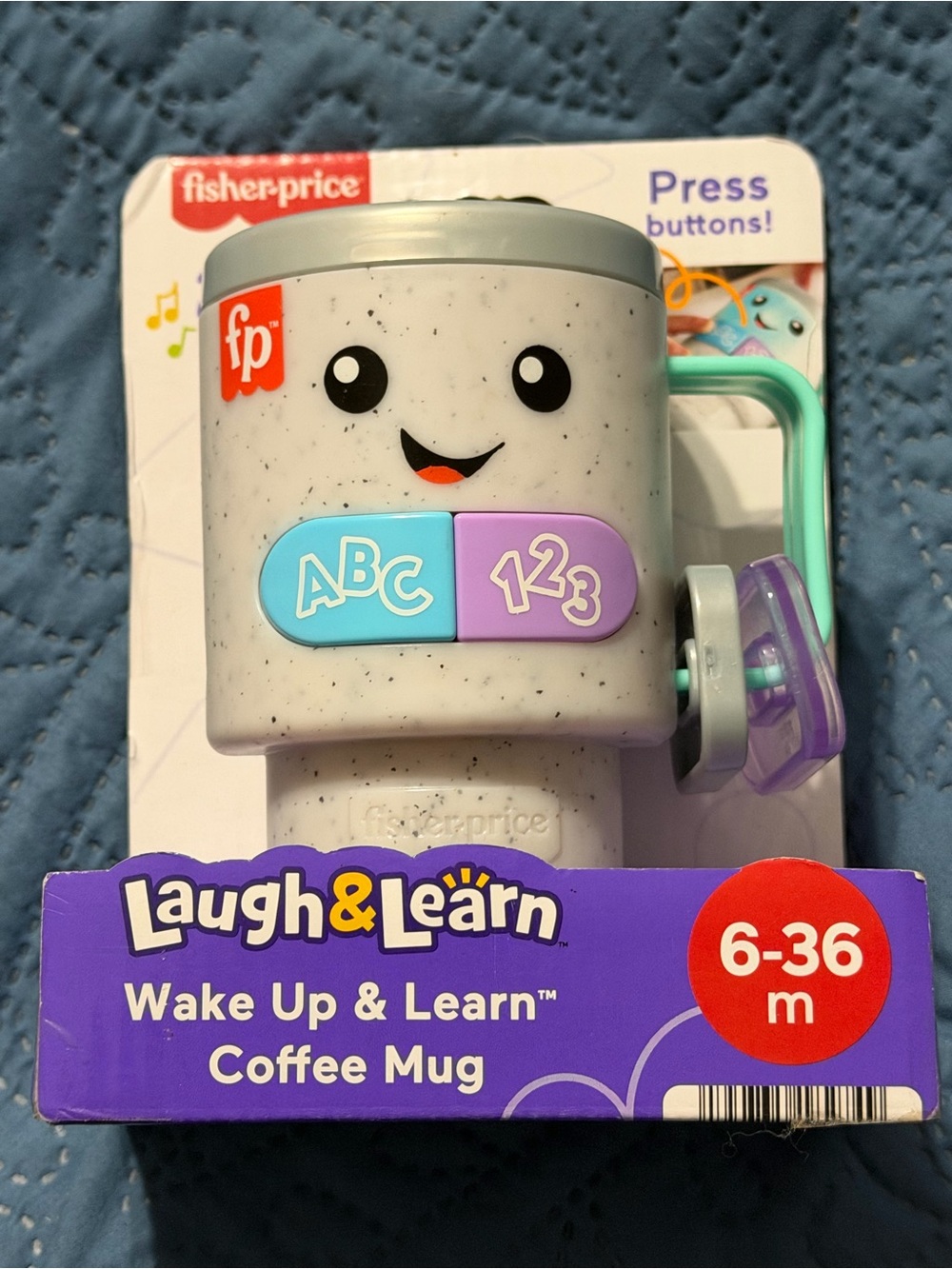 NWT: Fisher price Laugh and Learn Coffee Mug